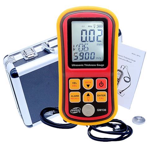 thickness gauge tester|ultrasonic thickness tester for steel.